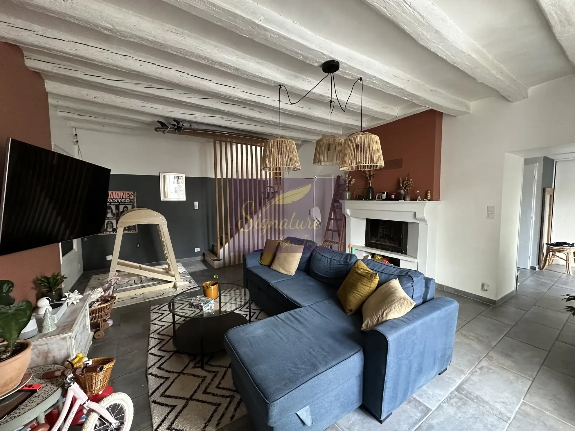 Maison à vendre : 4 chambres avec jardin à St Jean d'Assé 