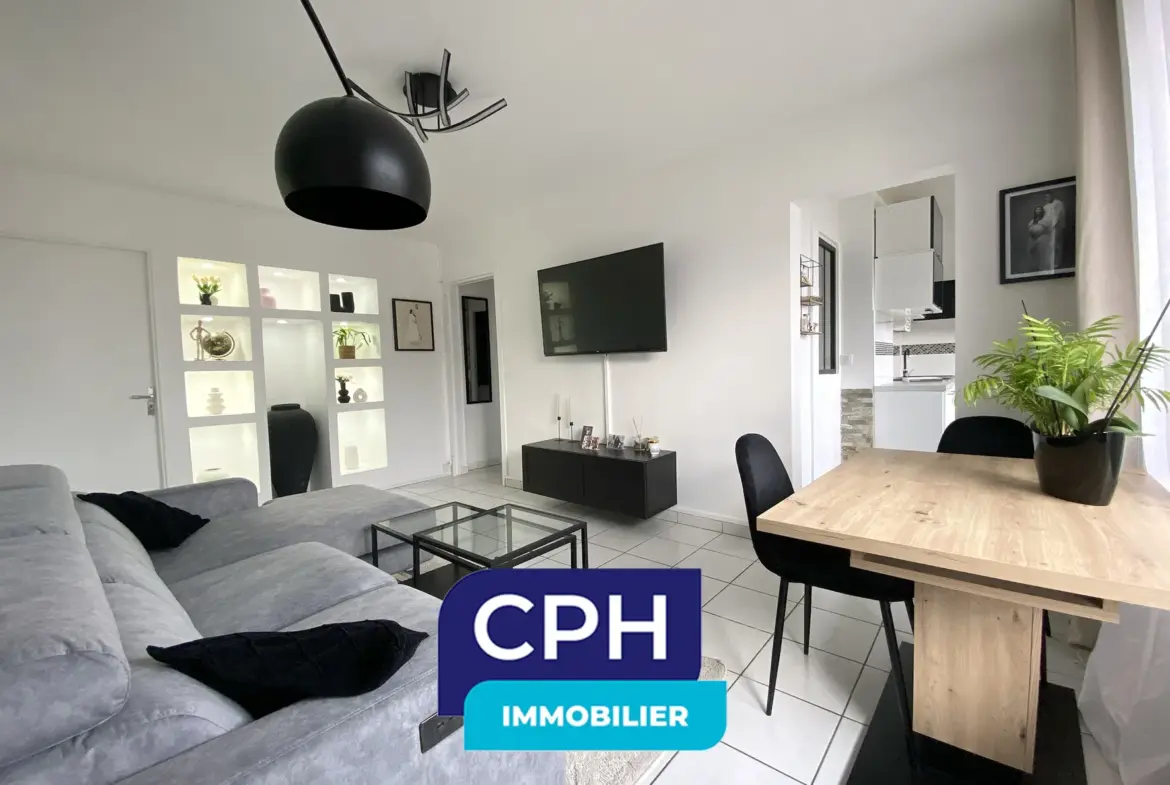 Appartement rénové de 67 m² au Plessis-Robinson avec balcon 