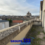 Duplex de 106 m2 à vendre à Auxerre avec box et vue imprenable