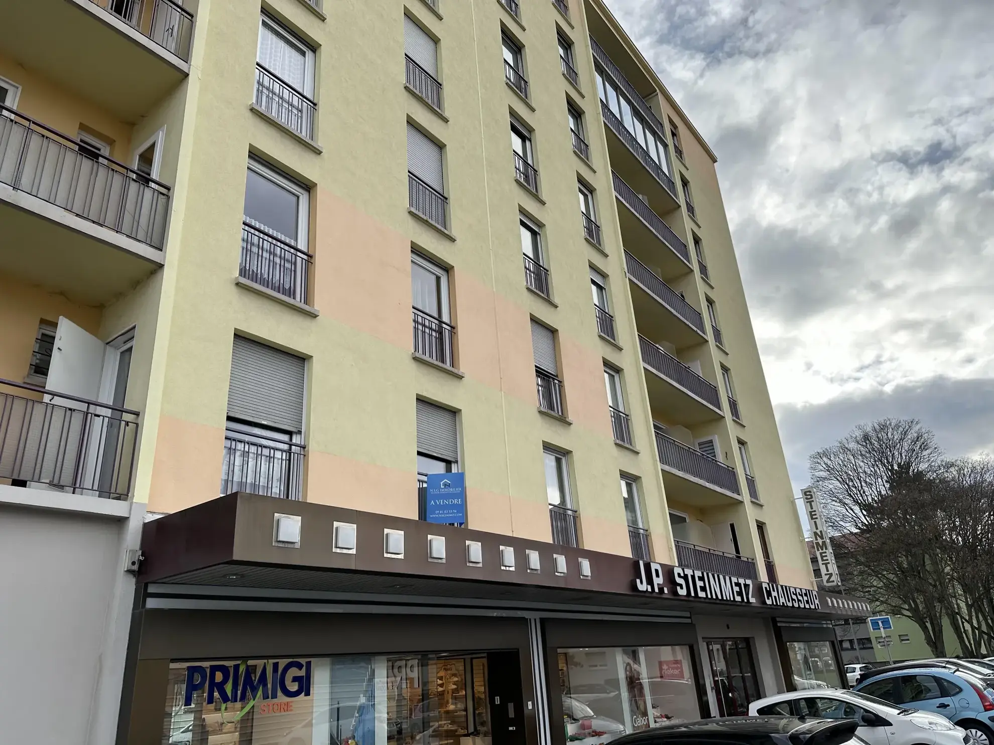 À vendre : Appartement lumineux 5 pièces à Schiltigheim, 89 m² avec balcons plein sud 