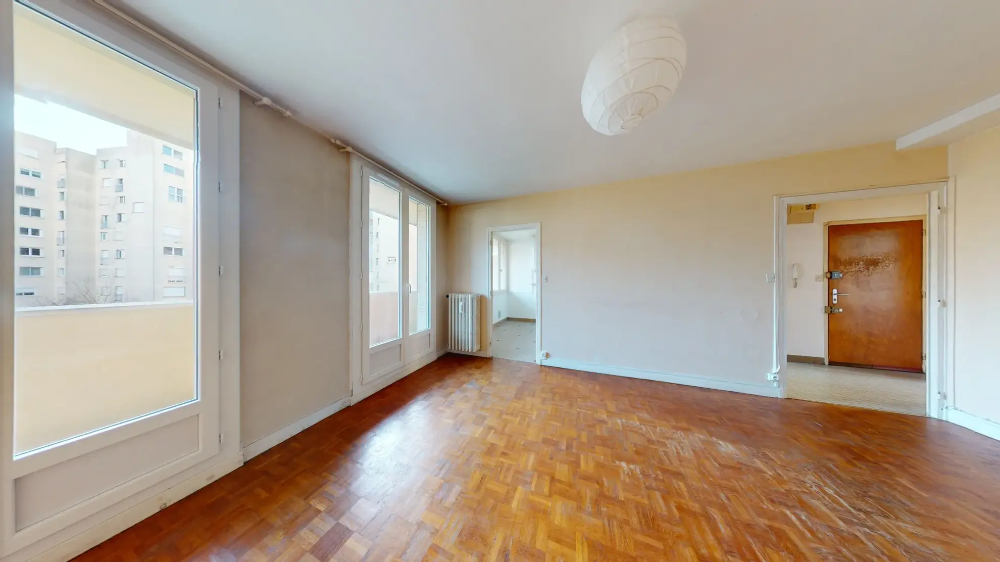 Appartement lumineux T3 à Dijon avec balcon et garage 