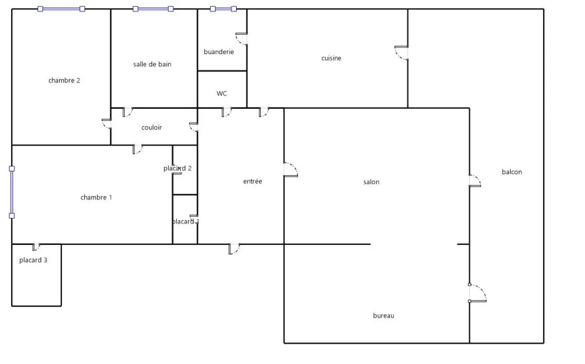 F3/4 de 82 m² avec TERRASSE et GARAGE à Chamalières 