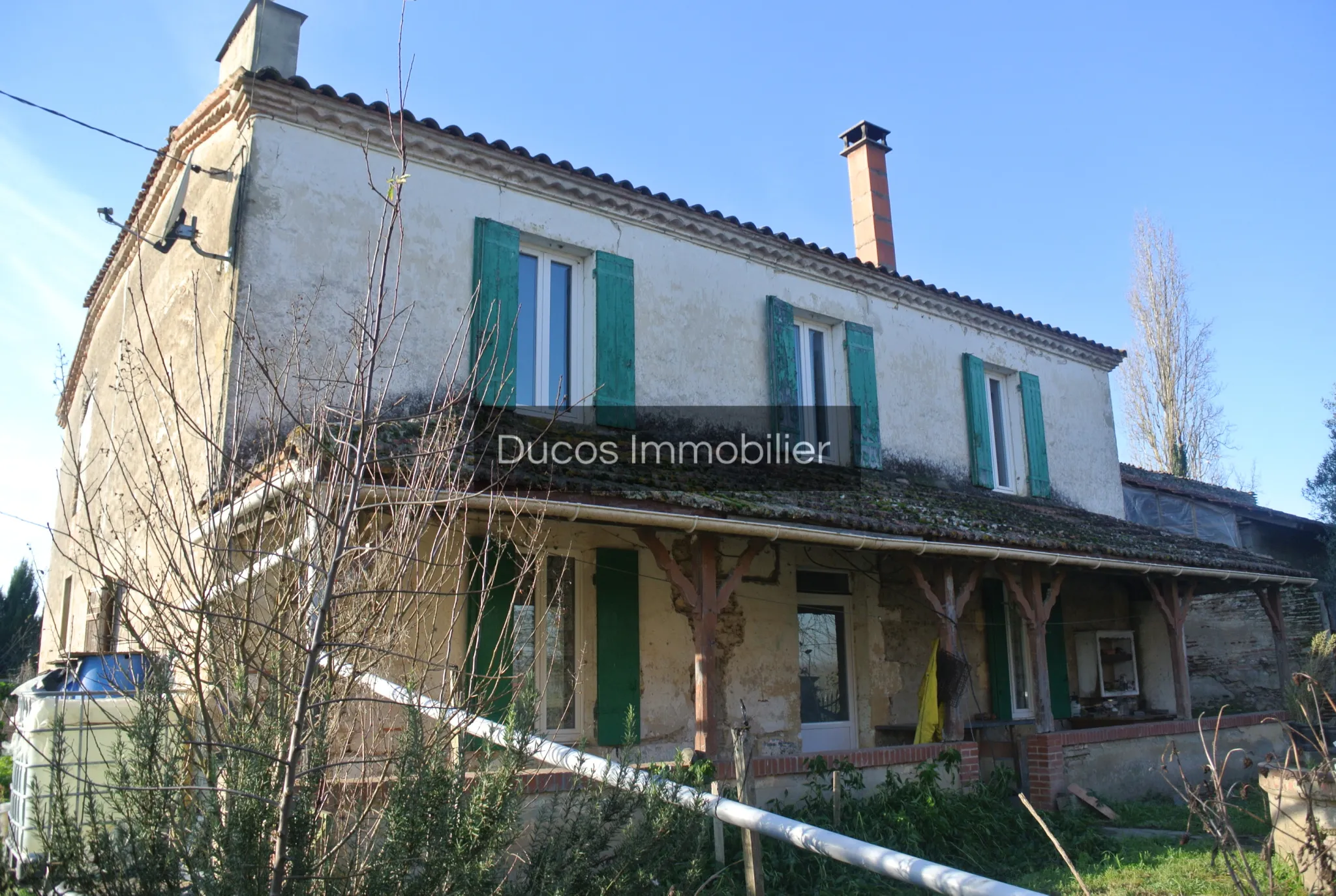 Maison en pierre à rénover à Marmande 