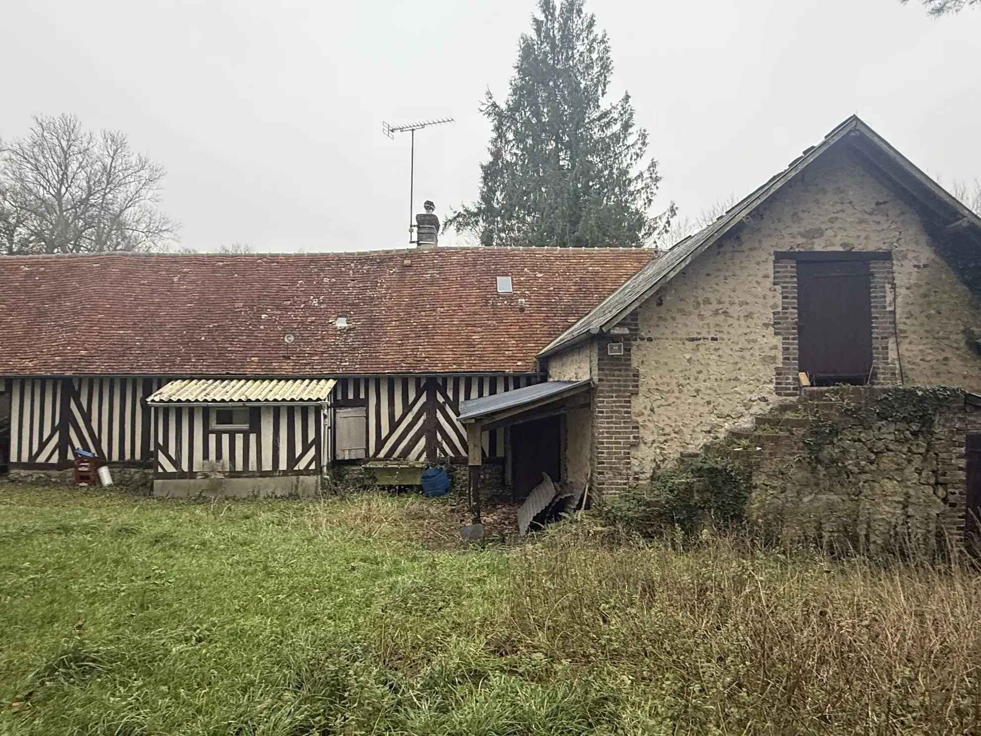 Longère normande à rénover au cœur du pays d'Auge 