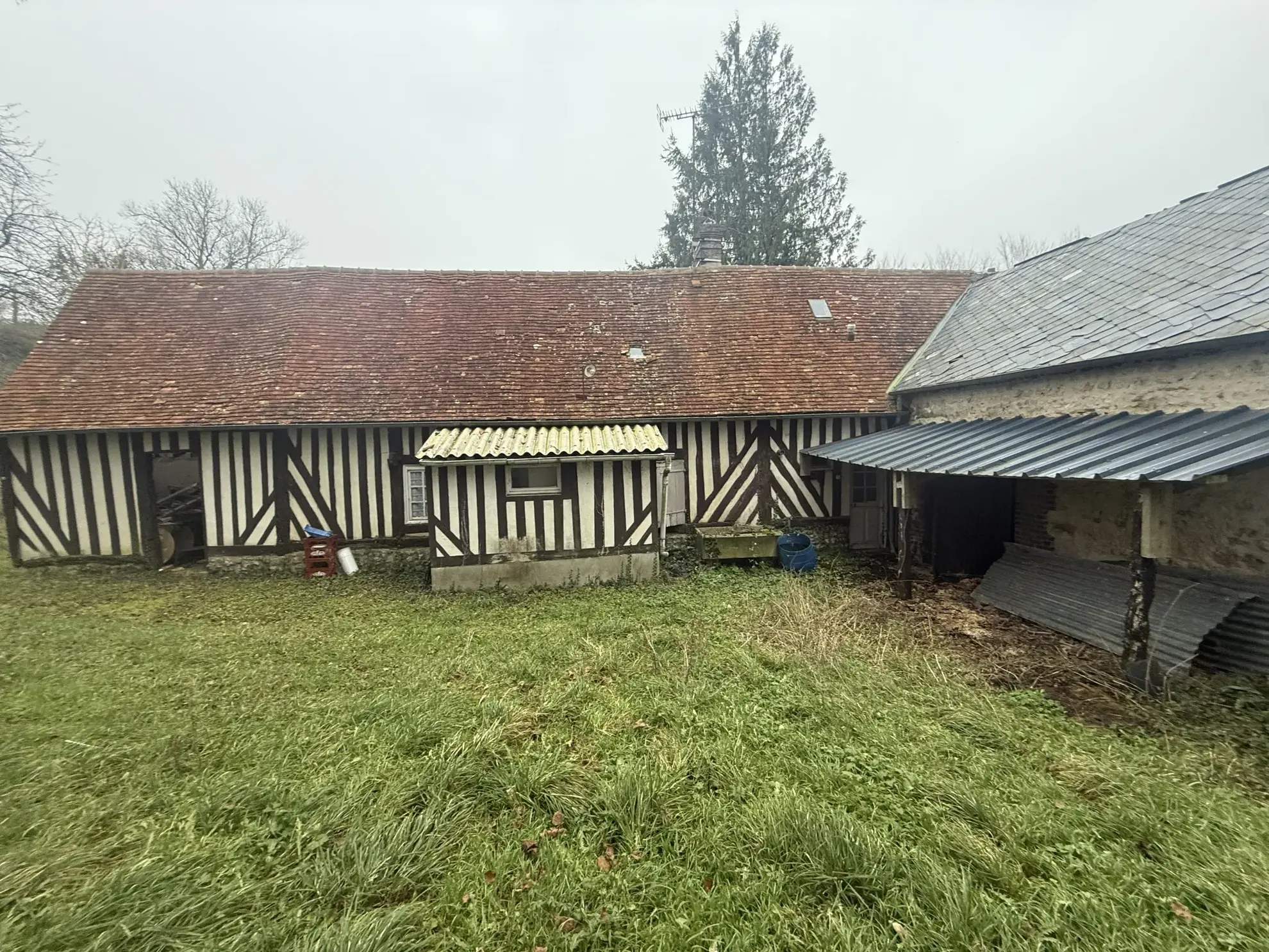 Longère normande à rénover au cœur du pays d'Auge 