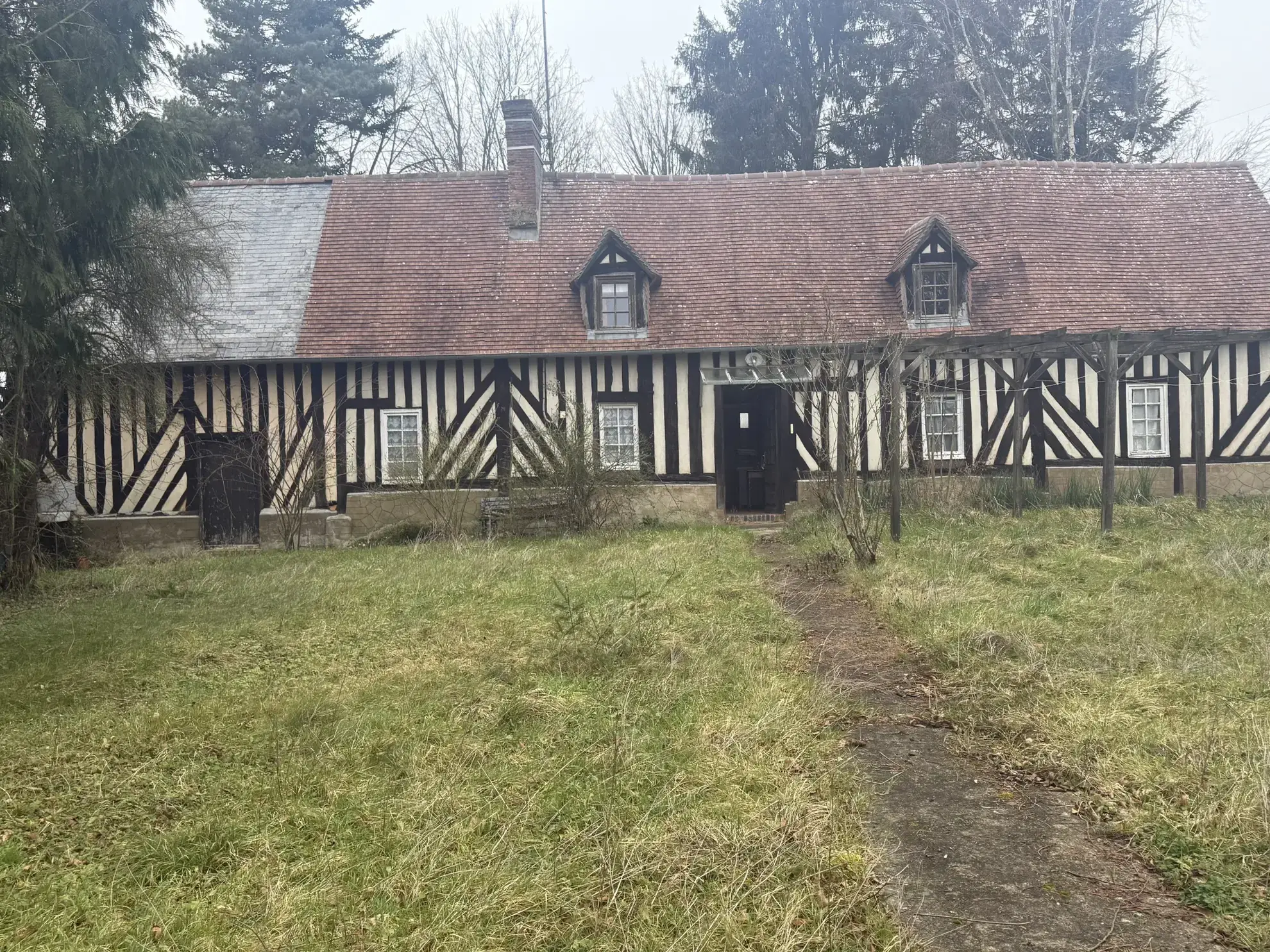 Longère normande à rénover au cœur du pays d'Auge 