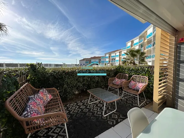 Appartement Front de Mer avec Terrasse à Frontignan Plage 