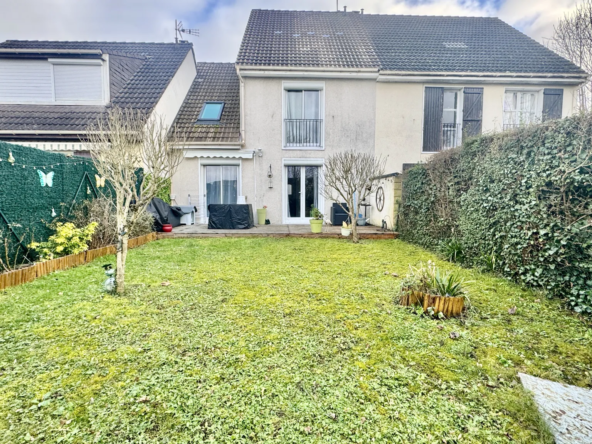 Maison mitoyenne de 100m² avec jardin à Mantes-la-Ville