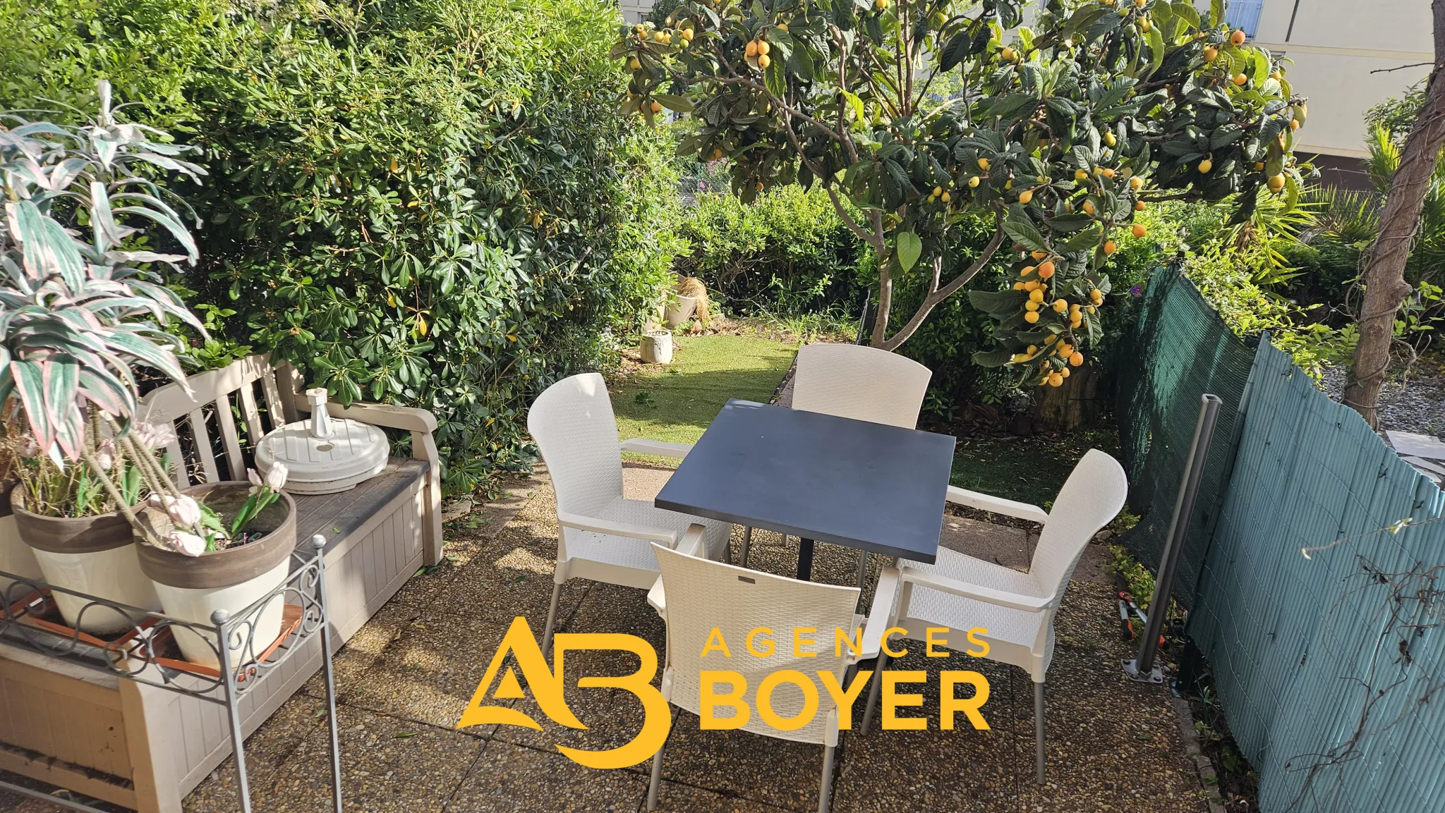 Appartement avec jardin privatif à Bandol - 21,66 m² 