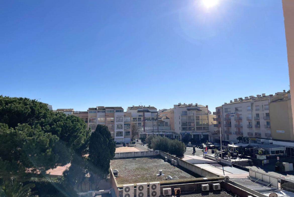 Appartement T3 en duplex avec parking privé au Cap d'Agde 