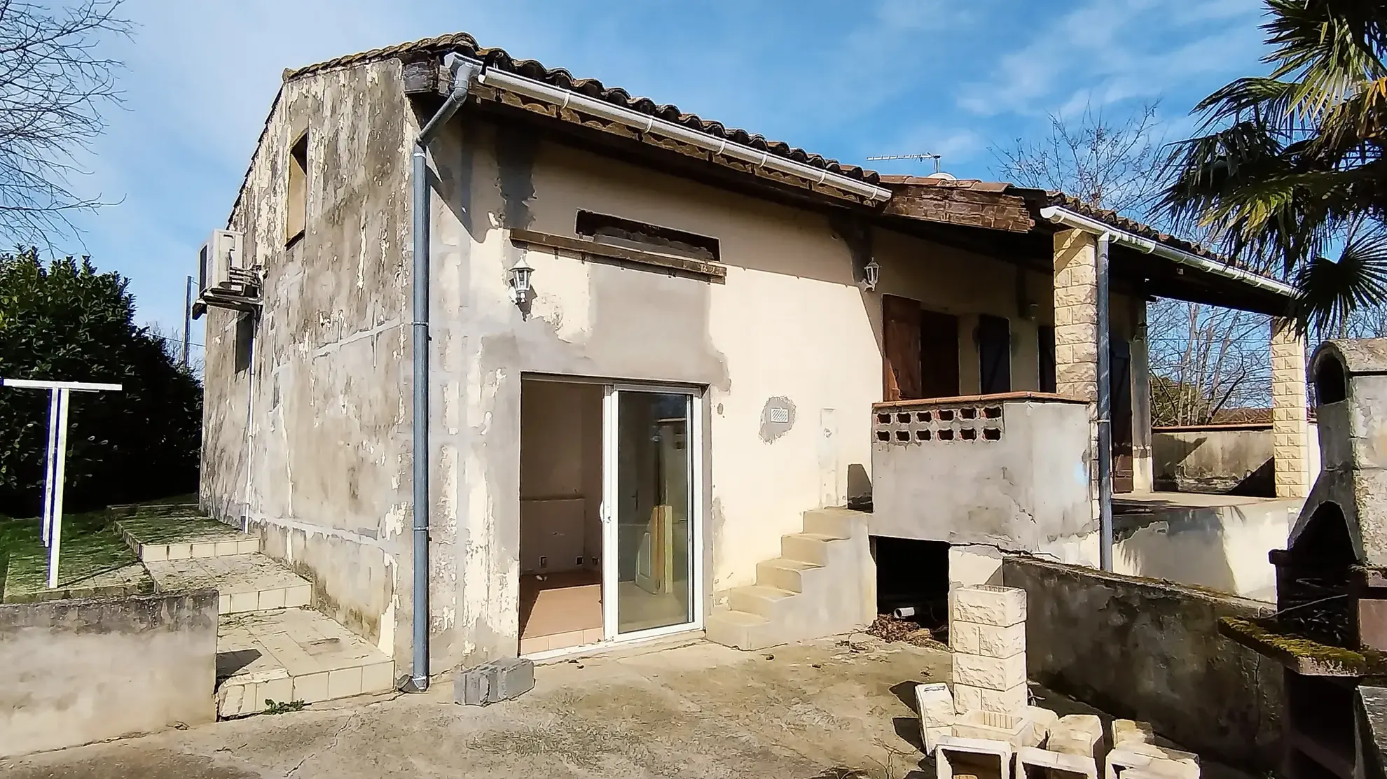 Maison de 85 m² à rénover avec terrain de 1750 m² à Lézat sur Lèze 