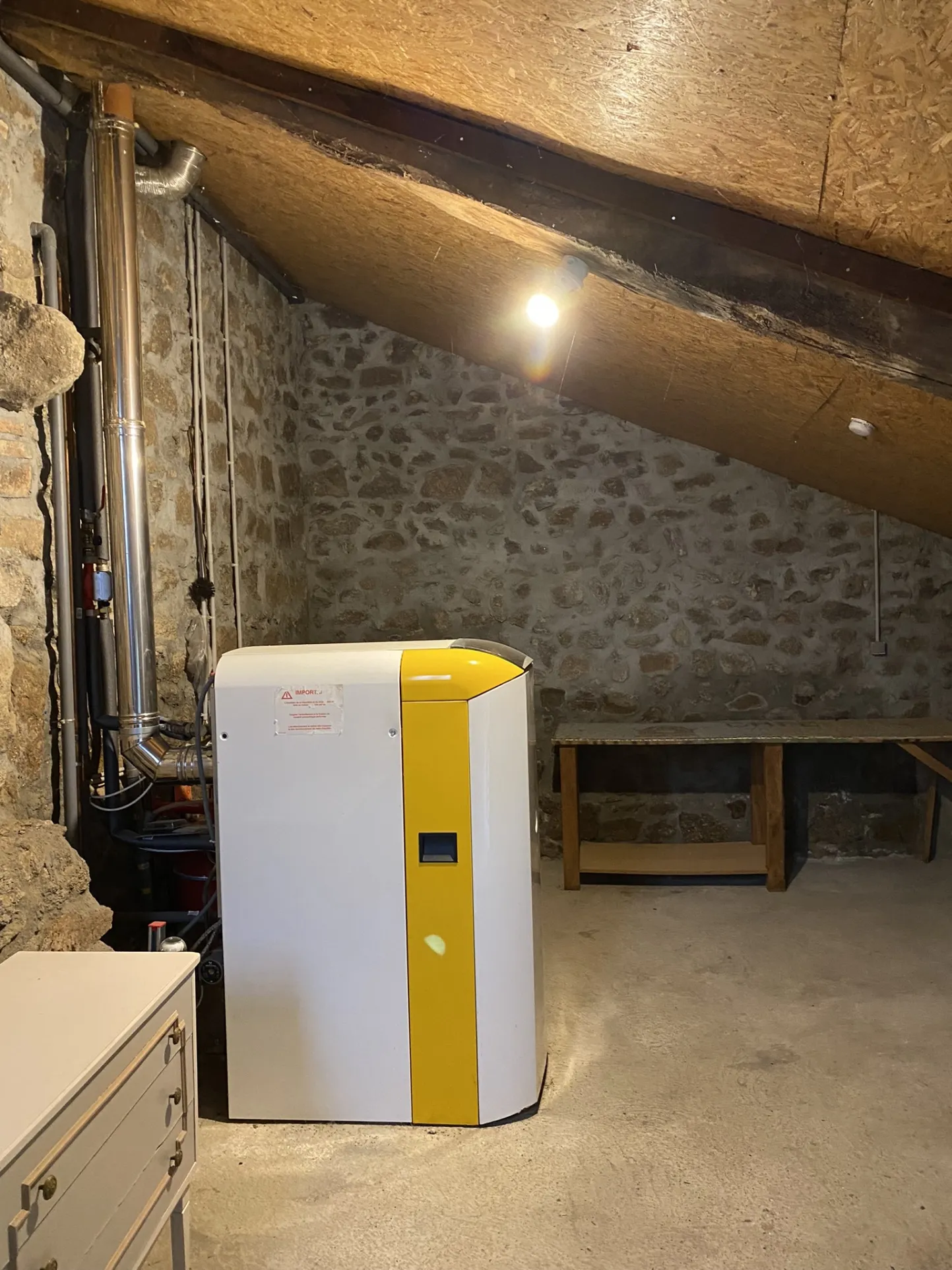 Maison de caractère avec vue et dépendance à vendre au Mayet de Montagne 