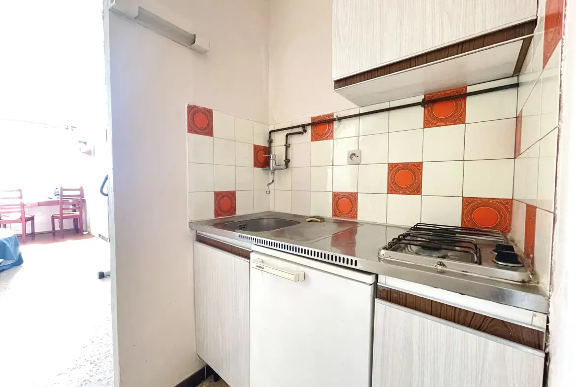 À vendre : Appartement T2 avec vue mer et parking au Cap d'Agde 