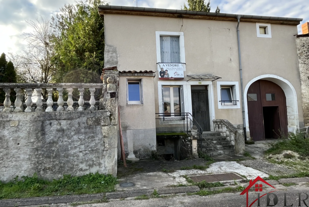 Maison de village à rénover avec vue - 85 m² à Villars Saint Marcellin 