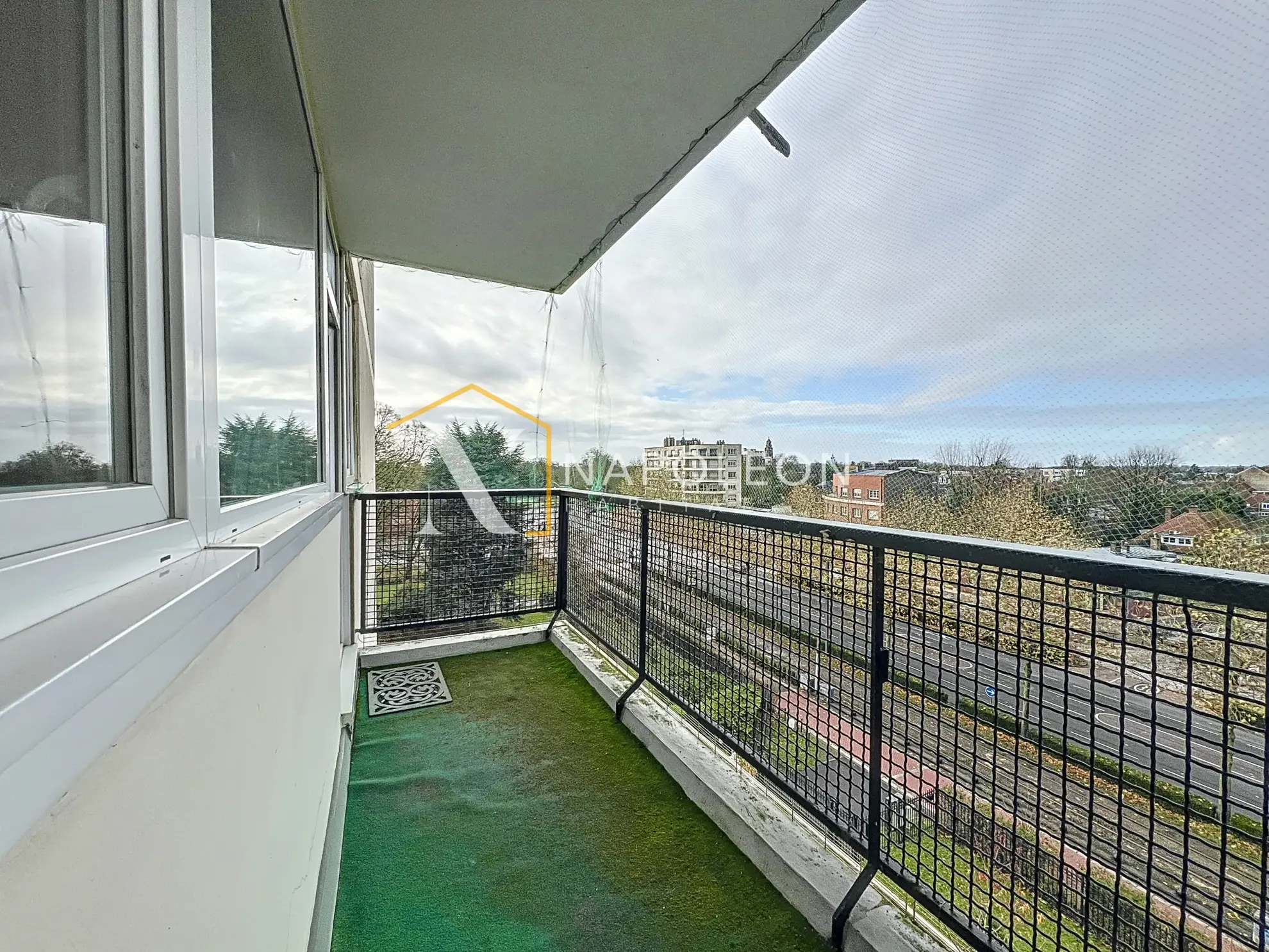 Appartement lumineux avec vue sur le parc Barbieux à Roubaix 