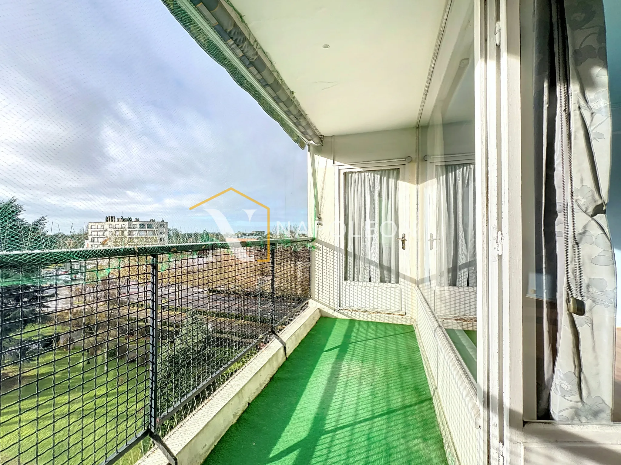 Appartement lumineux avec vue sur le parc Barbieux à Roubaix 