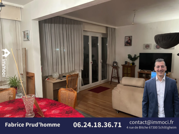 Appartement T4 à vendre à Hoenheim - 85 m²