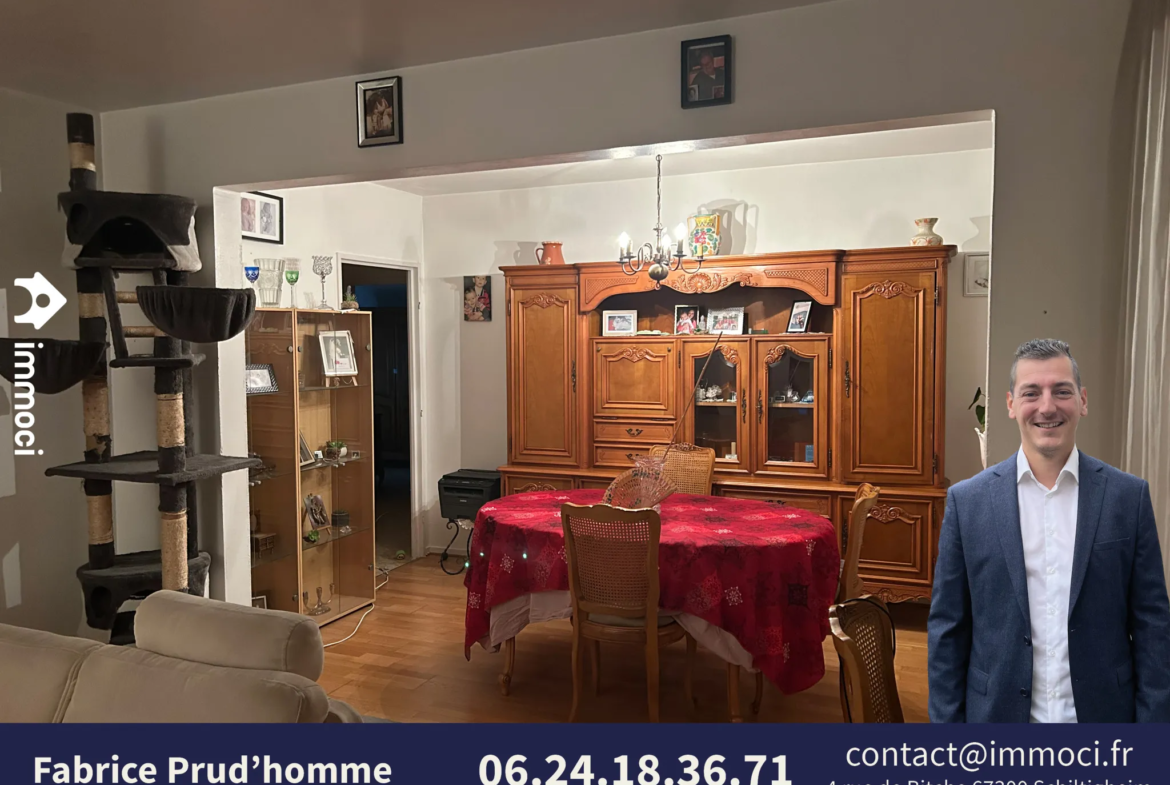 Appartement T4 à vendre à Hoenheim - 85 m² 