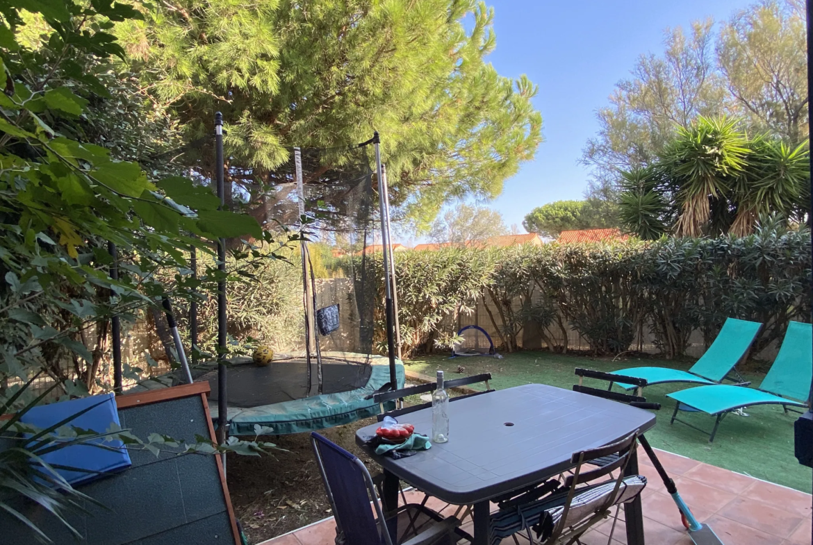 Villa T3 à vendre à Torreilles-Plage avec jardin 