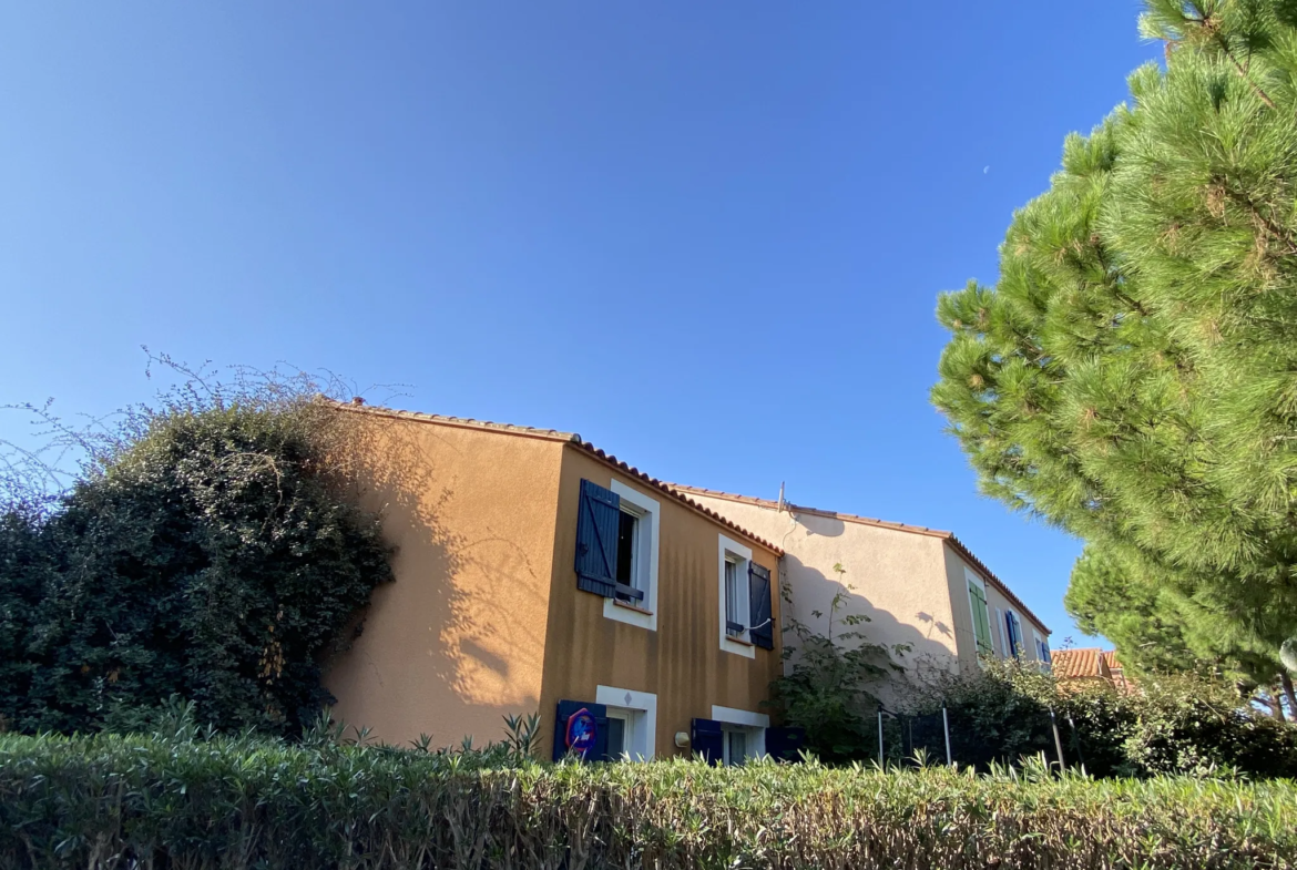 Villa T3 à vendre avec jardin à Torreilles-Plage 