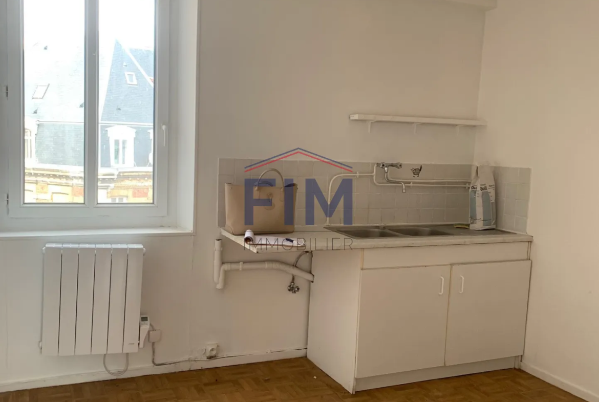 Appartement F2 à vendre à Dieppe Centre Ville 