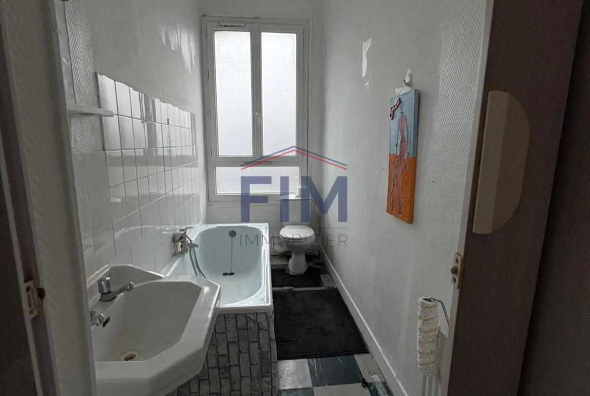 À vendre : Appartement F2 à Dieppe Centre Ville 