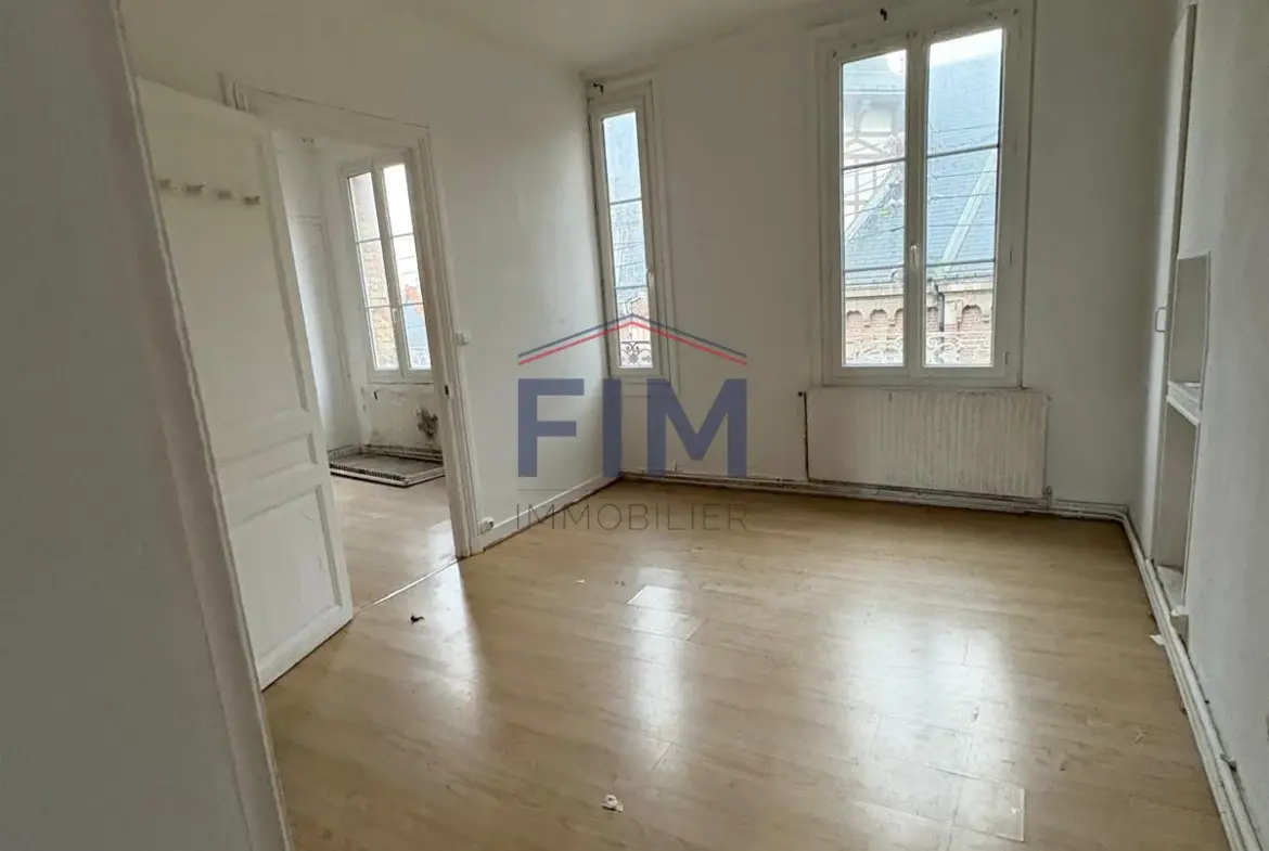 À vendre : Appartement F2 à Dieppe Centre Ville 