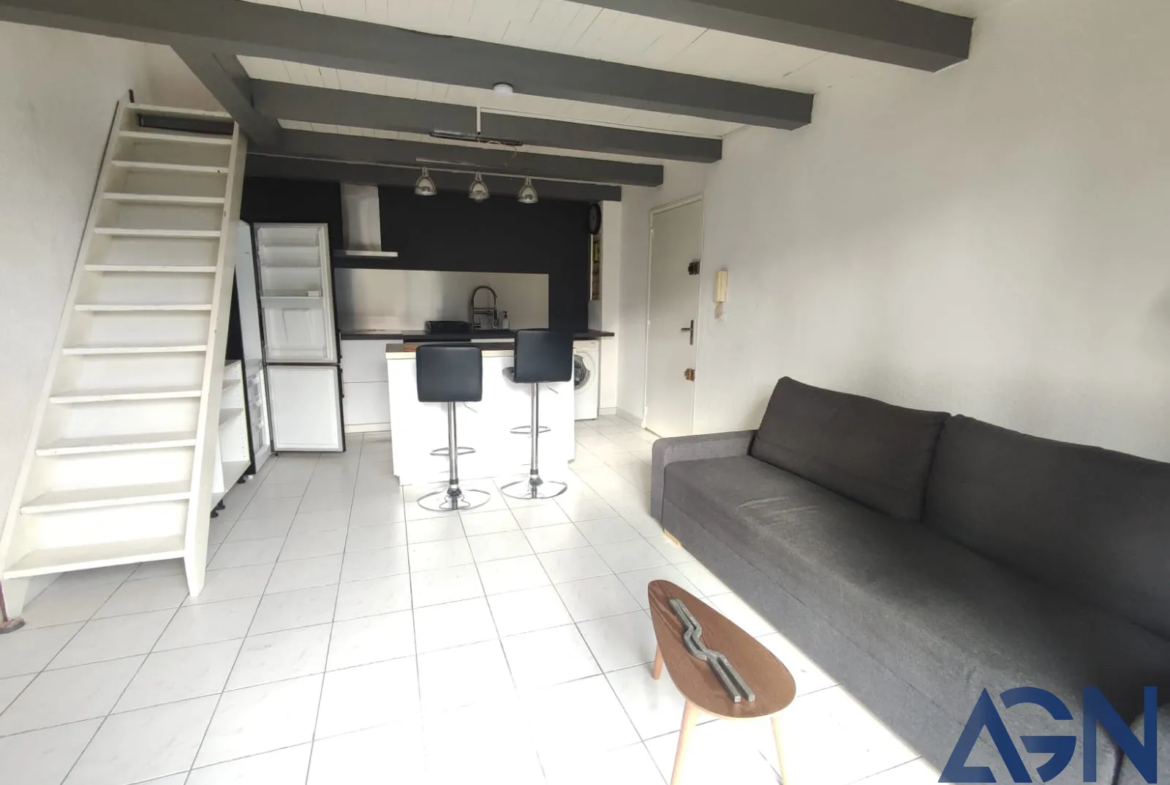 À vendre : Appartement T3 de 46 m² avec Terrasse à Montpellier - Quartier Saint-Eloi 