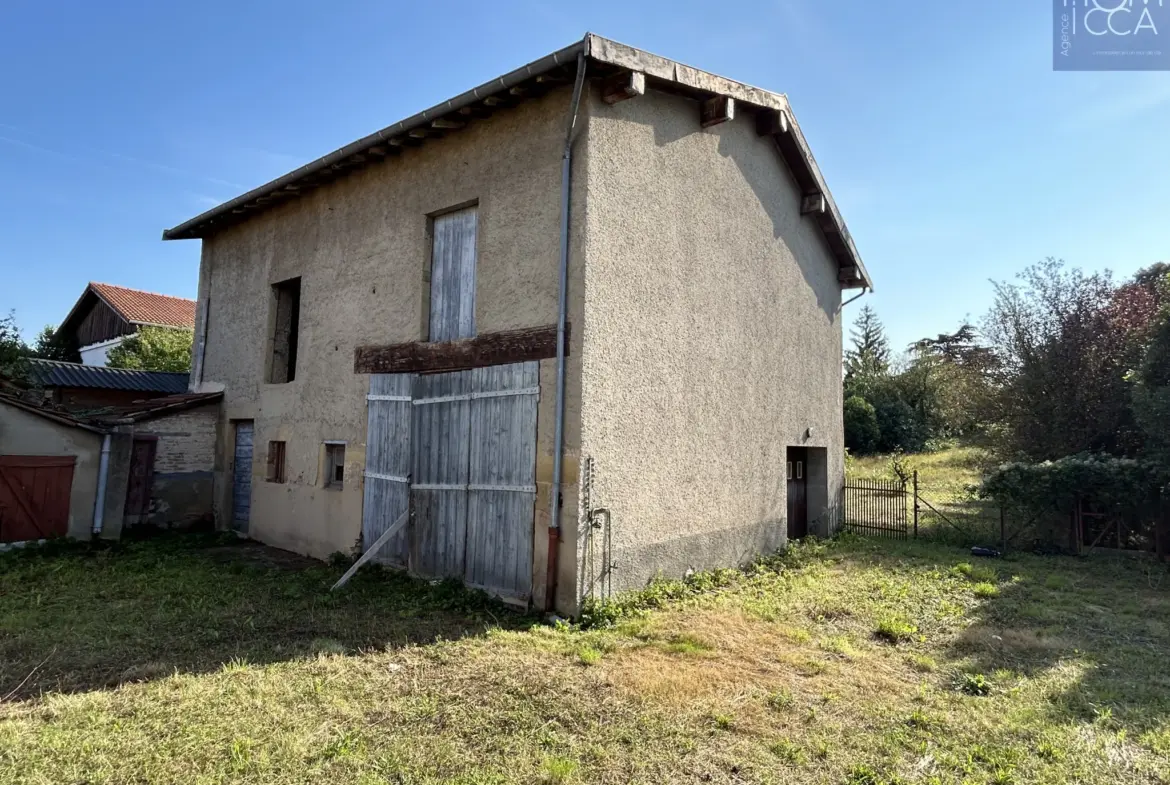 Vente d'un Hangar/Grange de 135m2 à Ternay sur 755m2 