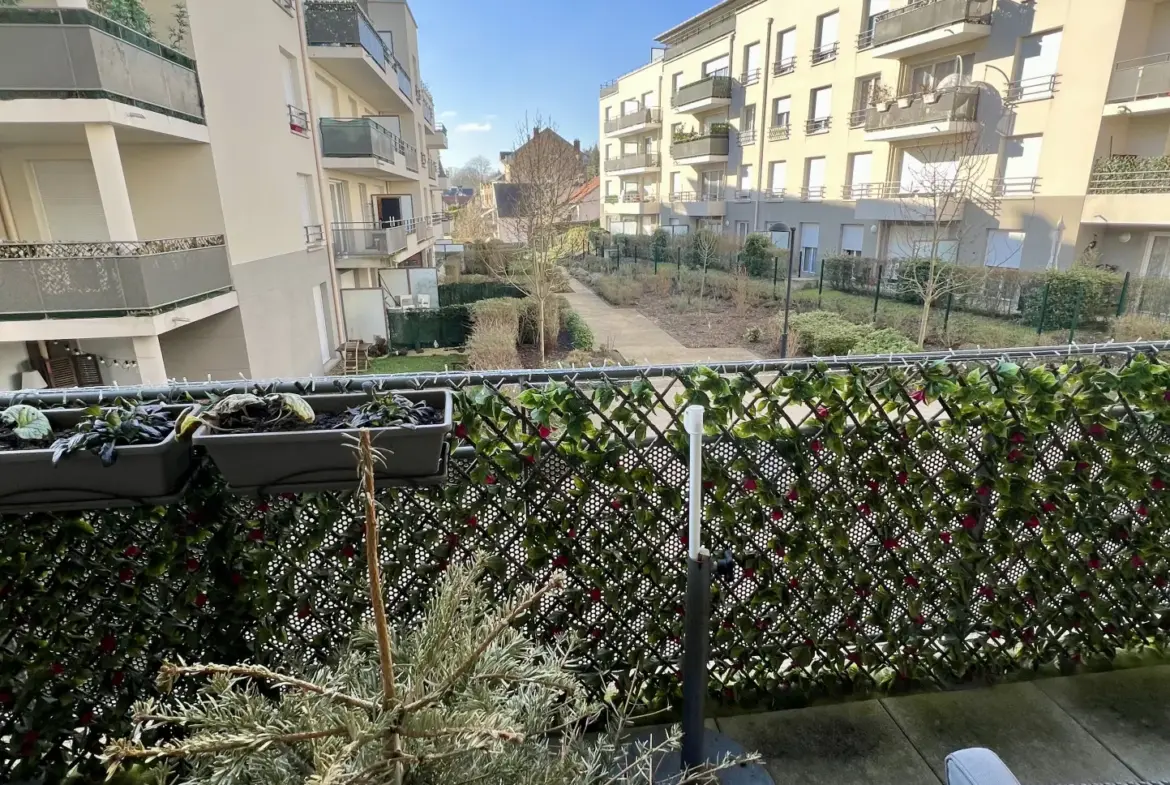 À saisir ! Appartement lumineux 3 pièces avec balcon plein sud à Hardricourt 