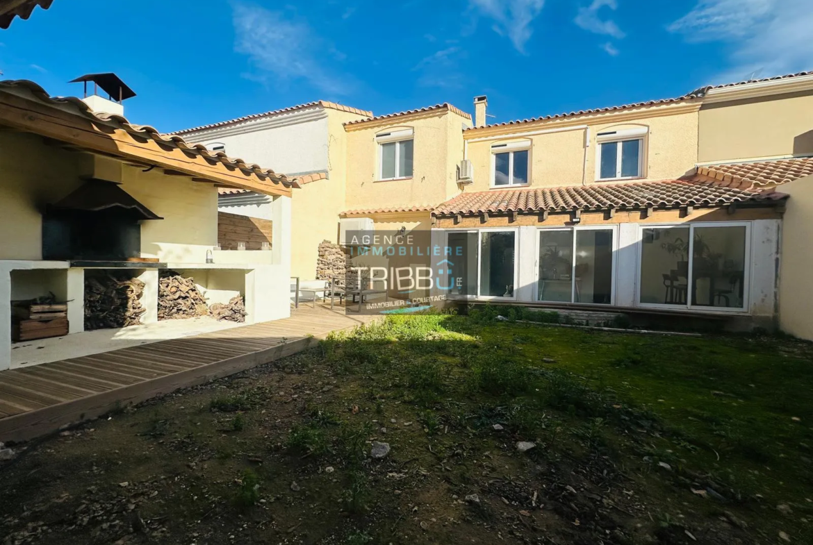 À vendre : Villa 2 faces 120 m² avec jardin à Thuir 