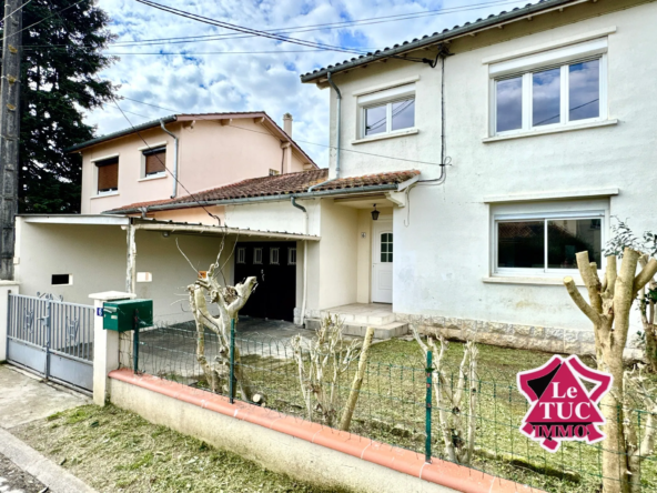 Maison 3 chambres à vendre avec garage et jardin à Villeneuve sur Lot