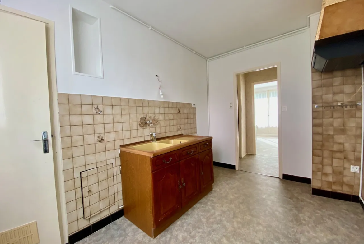 Appartement spacieux avec garage à vendre à Rousies 