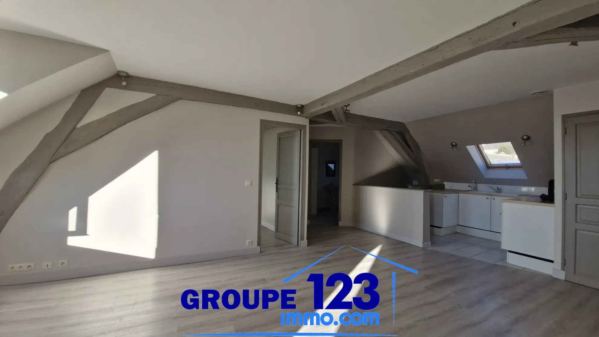 Appartement de charme à Joigny, 52,94 m² avec vue sur l'Yonne 