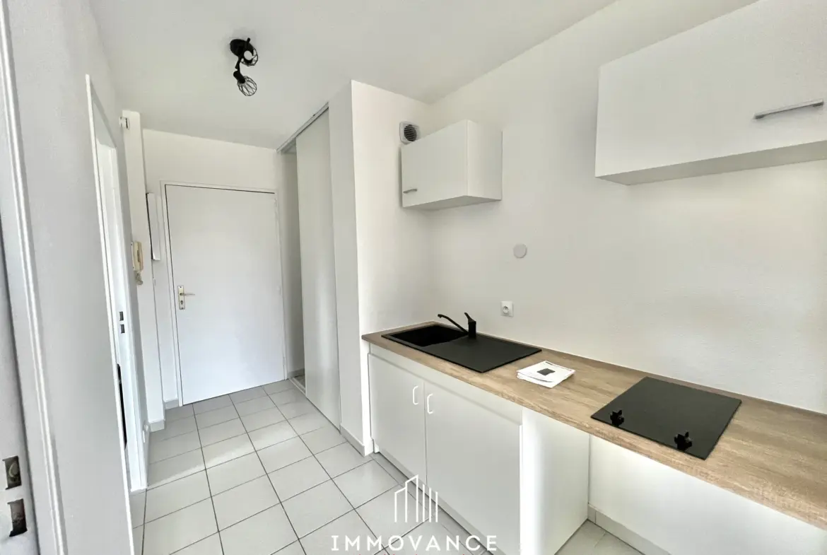 Vente Studio à Montpellier - La Martelle avec Balcon et Box 