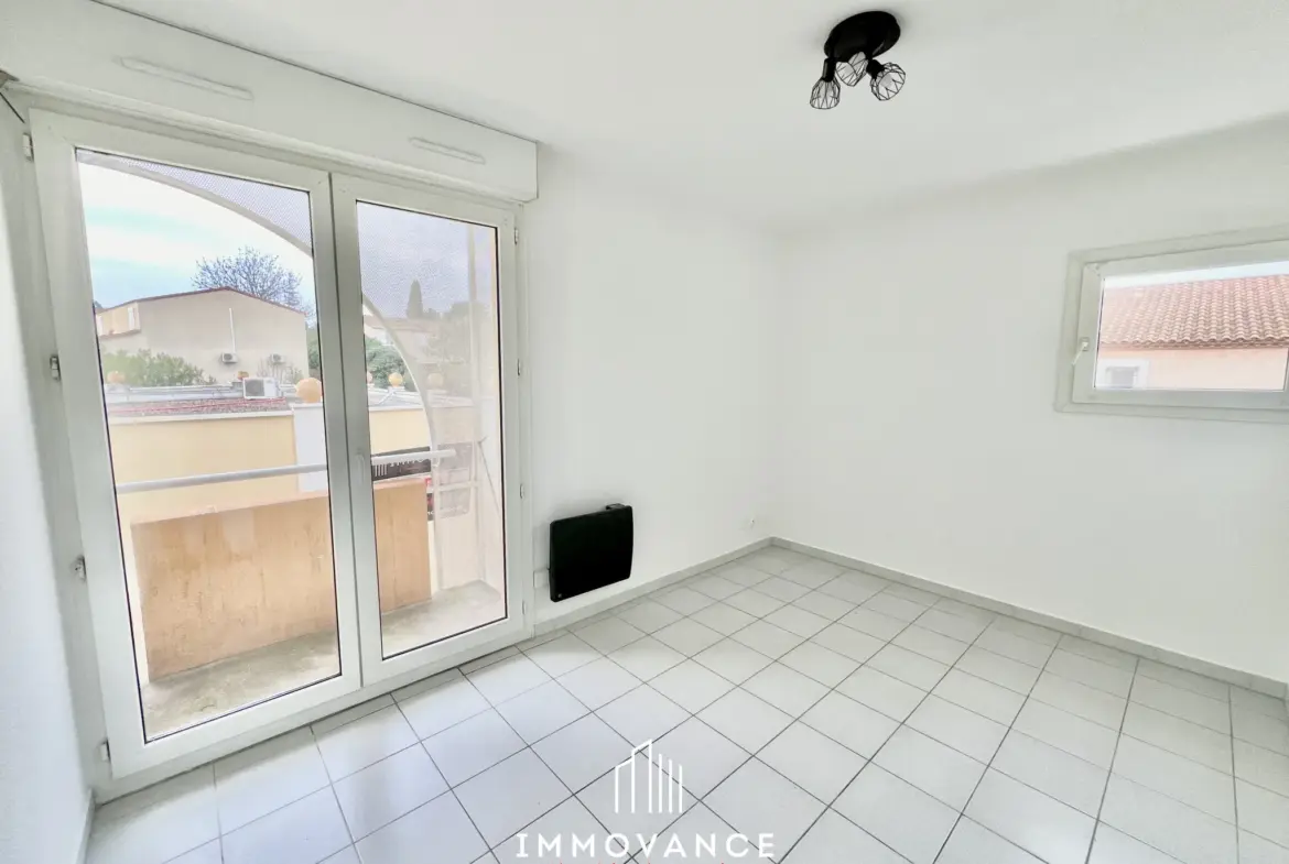 Vente Studio à Montpellier - La Martelle avec Balcon et Box 