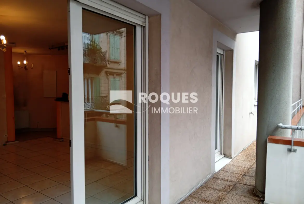 À vendre : Appartement T3 lumineux à Millau avec terrasses 