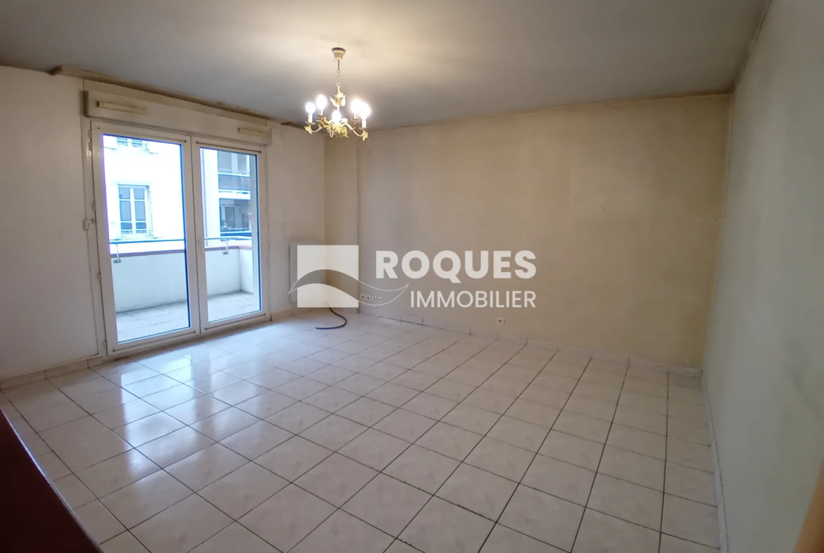 À vendre : Appartement T3 lumineux à Millau avec terrasses 