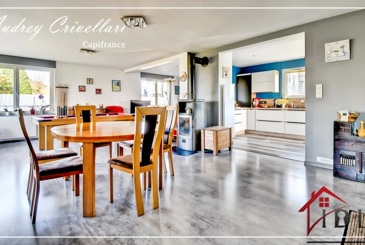 Maison spacieuse à vendre à Bruyères - 122 m² avec jardin 