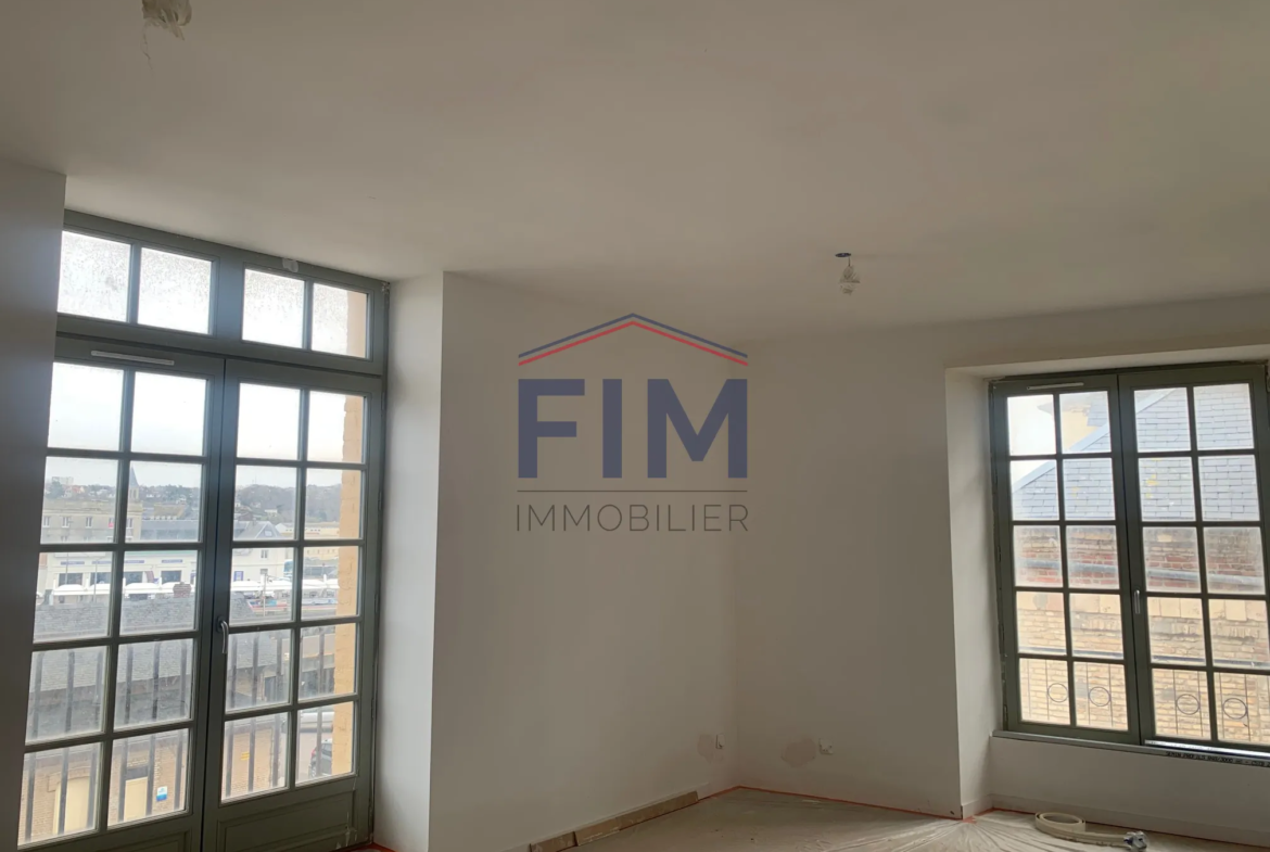 Appartement F2 avec vue sur le port à Dieppe 