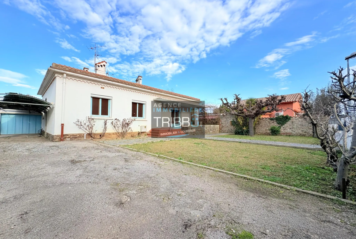 Maison de plain-pied à Thuir - 4 chambres sur terrain de 670 m² 