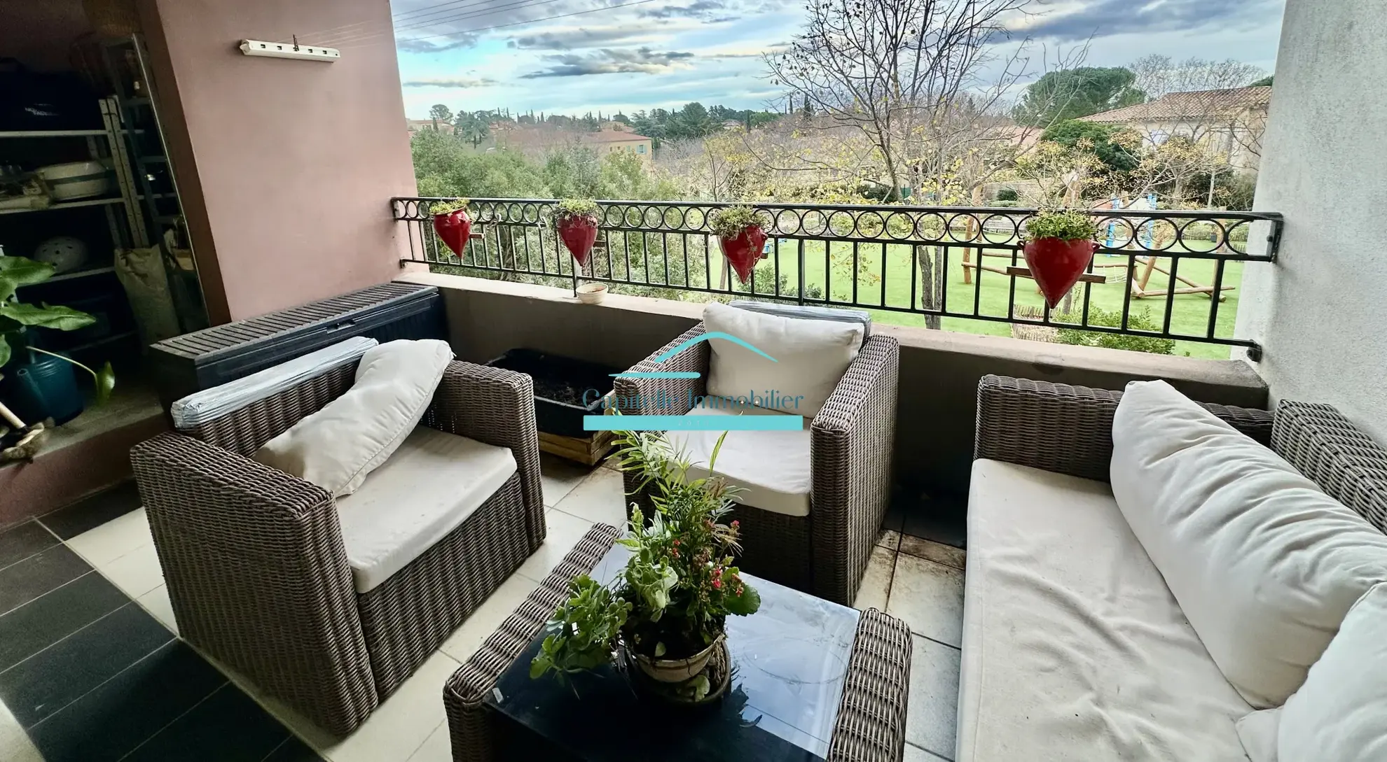 Appartement T2 avec terrasse et parking à Murviel-lès-Montpellier 