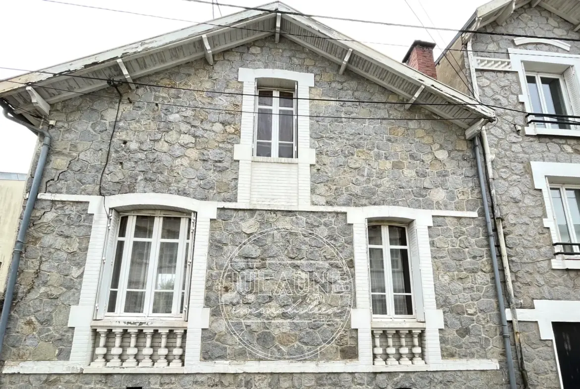 Maison des années 30 à vendre à Limoges - 3 chambres, jardin 