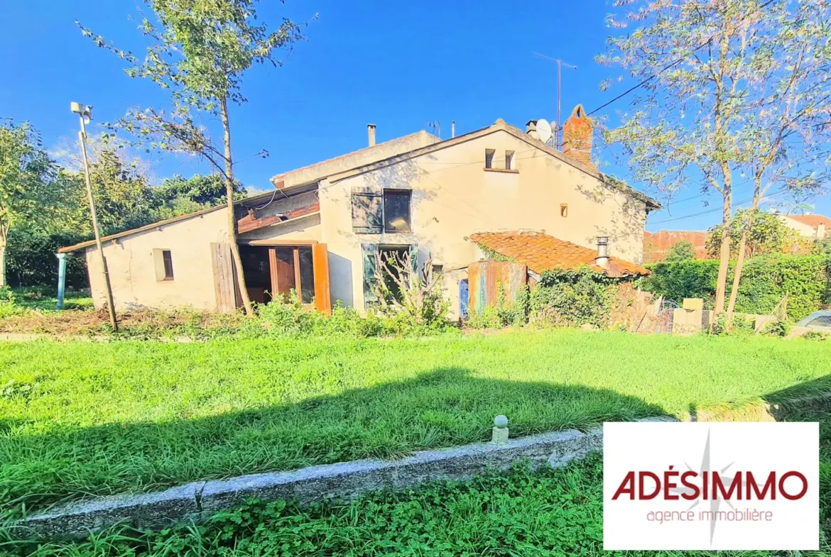 Maison de village à Saint Sulpice sur Lèze avec garage et jardin 