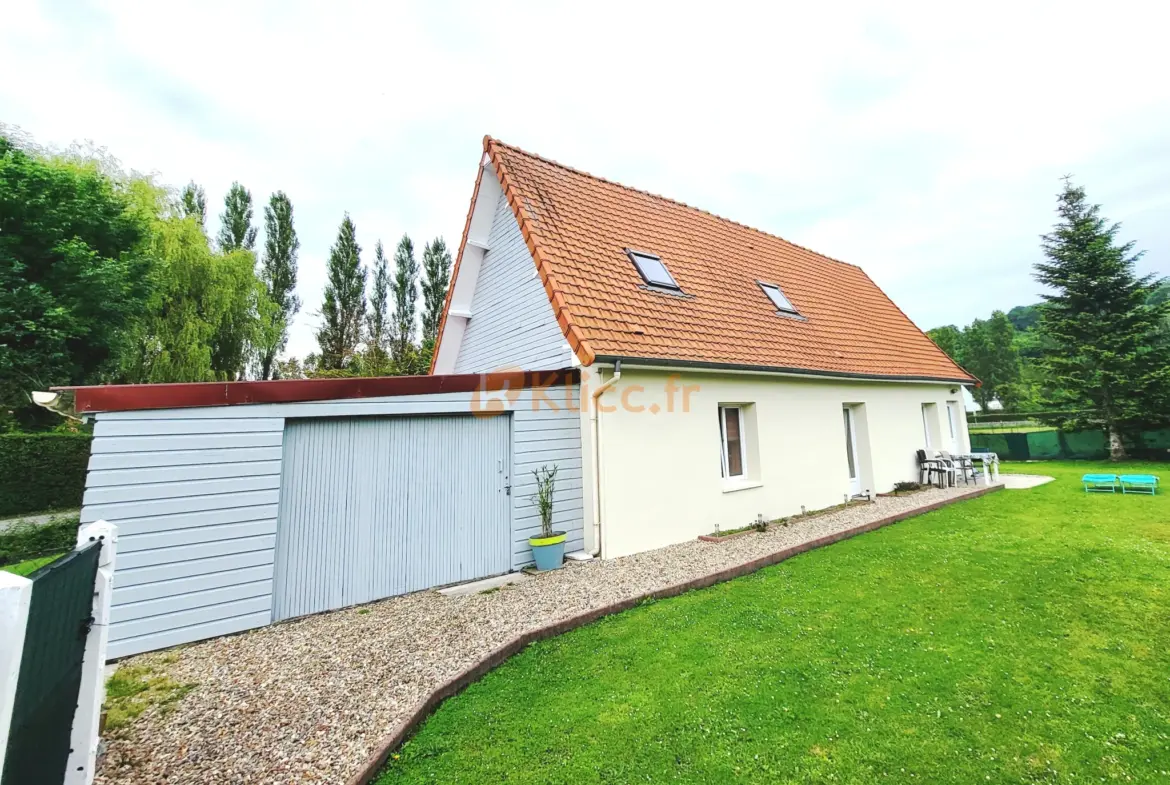 Maison rénovée avec 3 à 4 chambres proche Offranville 