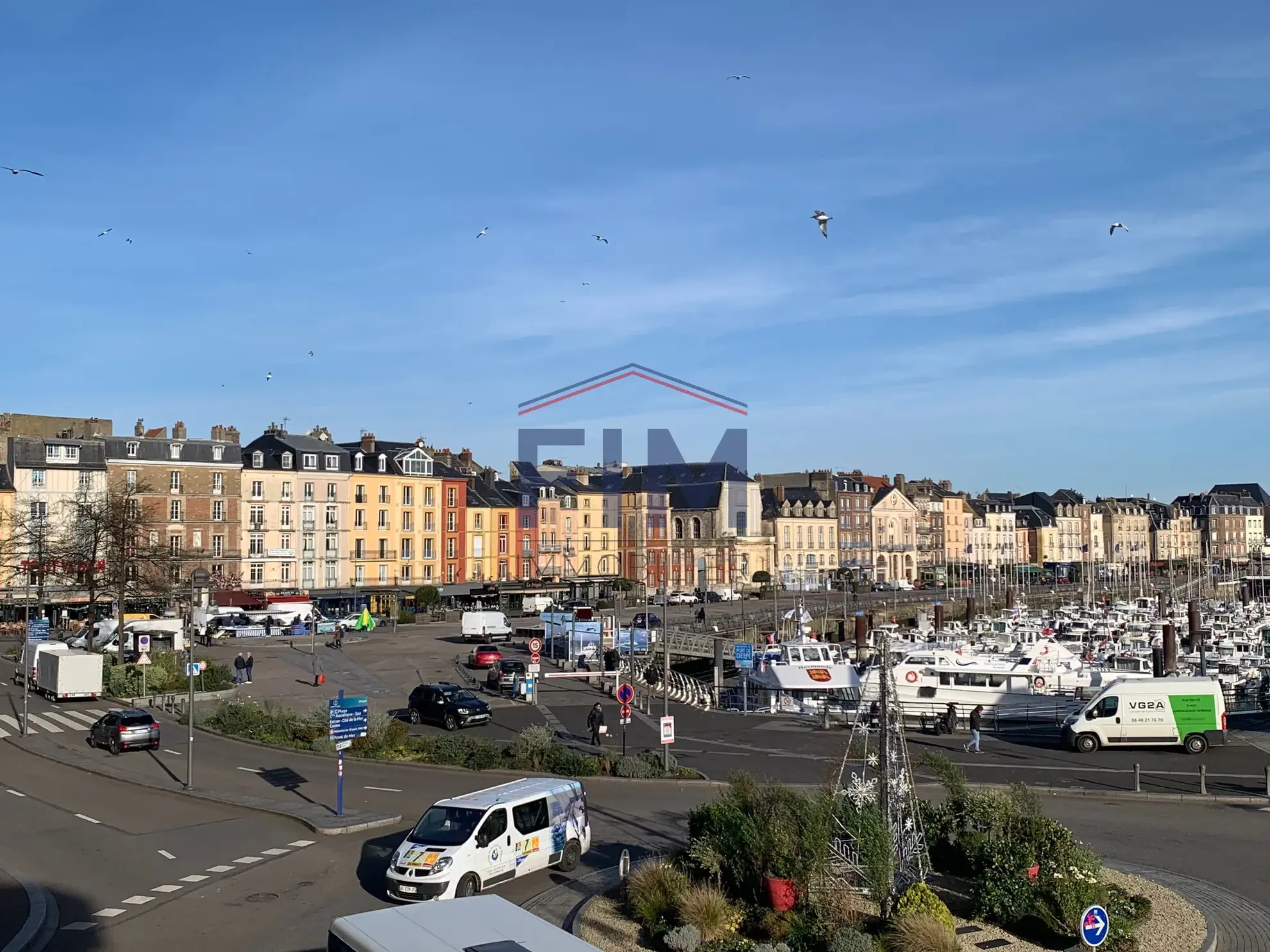 À vendre : Appartement élégant F2 à Dieppe avec vue sur le port 