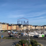 À vendre : Appartement élégant F2 à Dieppe avec vue sur le port