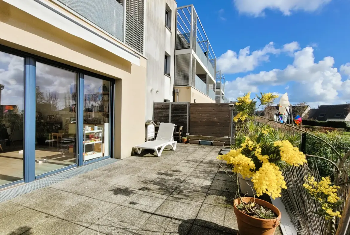 Appartement T4 de 76 m² avec terrasse de 30 m² à Châteaugiron 