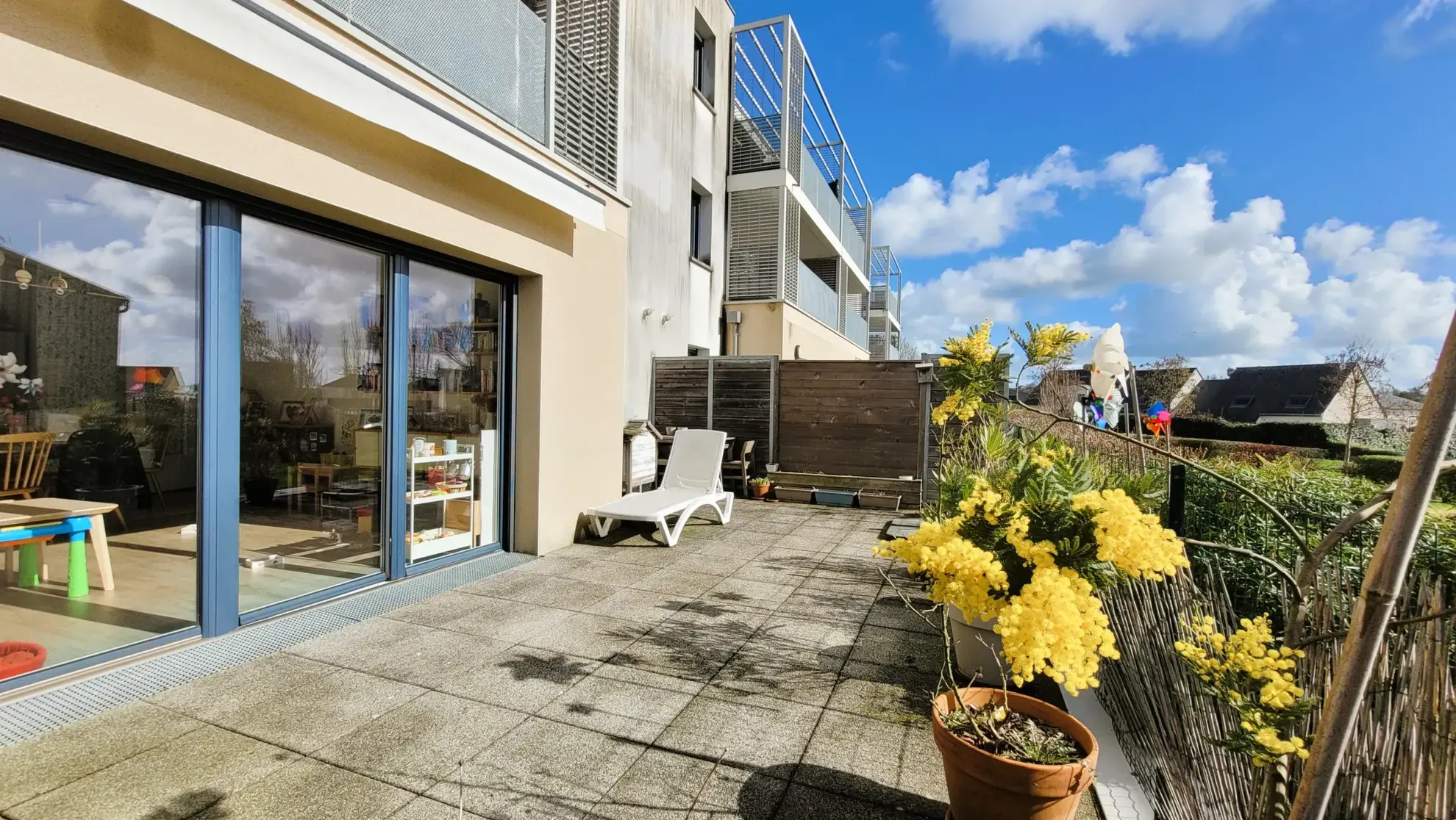 Appartement T4 de 76 m² avec terrasse de 30 m² à Châteaugiron 