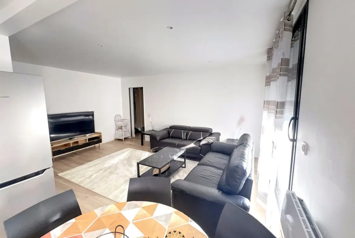 Appartement rénové 3 chambres 73m2 avec jardin à Reims 